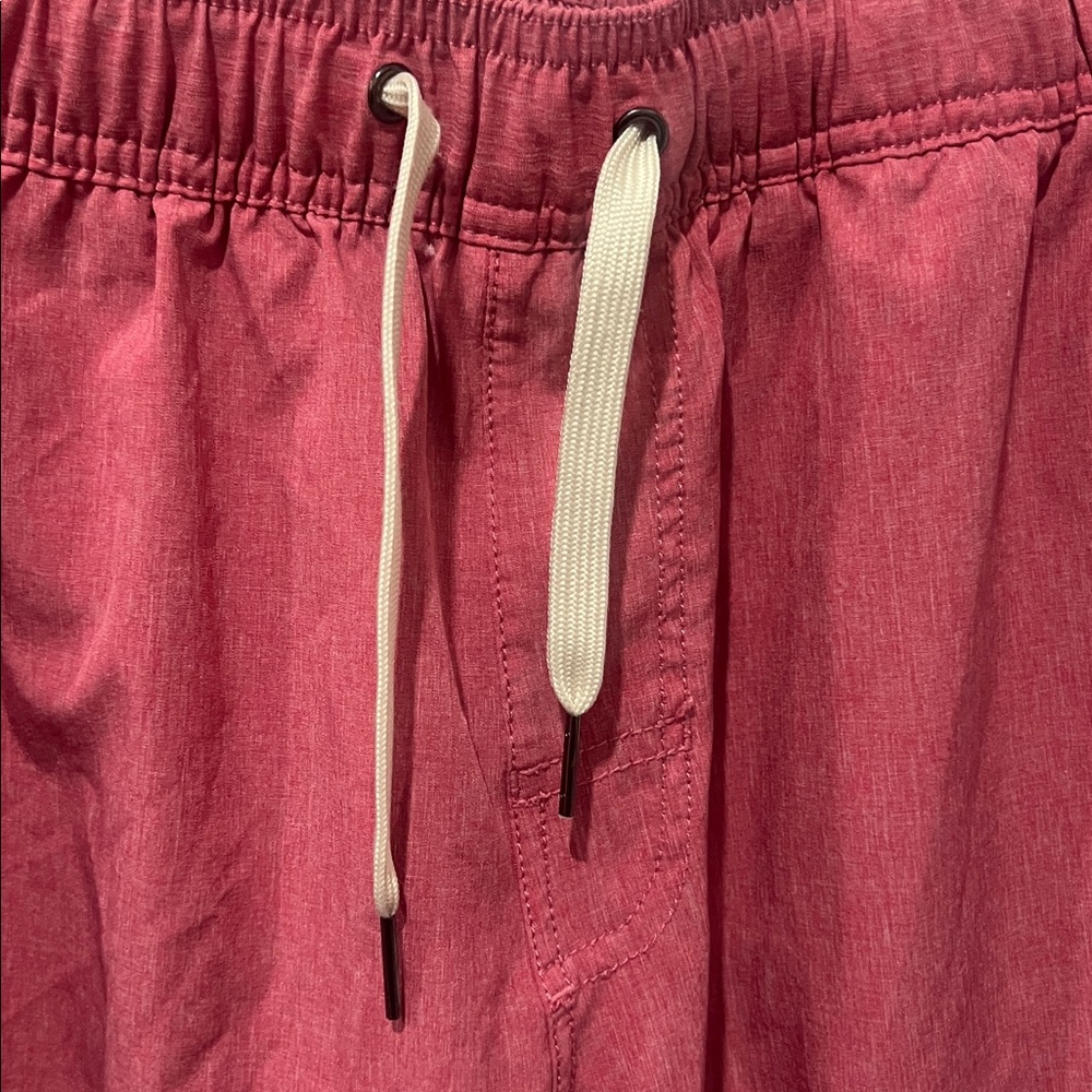 Fair Harbor Pink Drawstring Lined Shorts/ Swim Trunks - Picture 2 of 8
